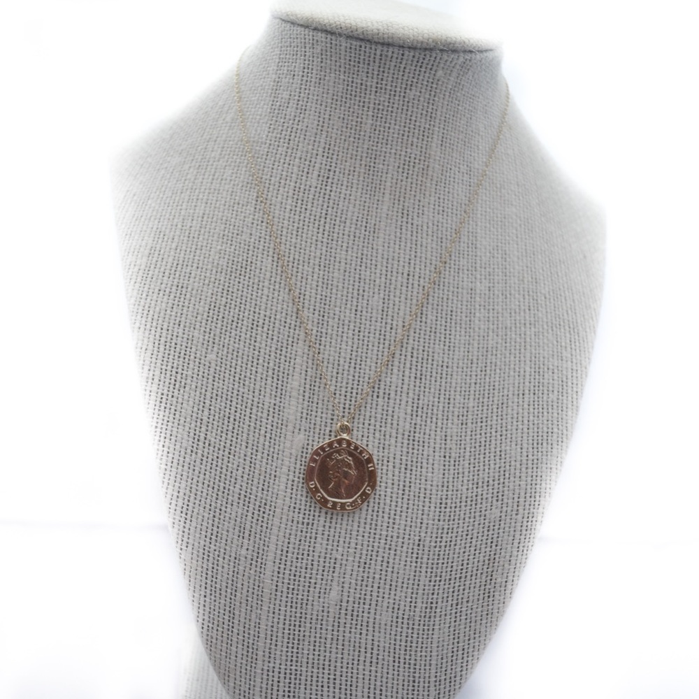 HANDMADE coin necklace